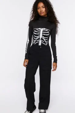 Skeleton Graphic Bodysuit