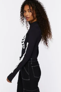 Skeleton Graphic Bodysuit