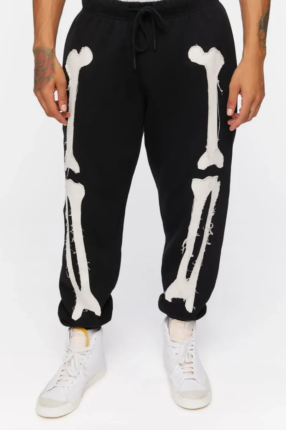 Skeleton Print Joggers