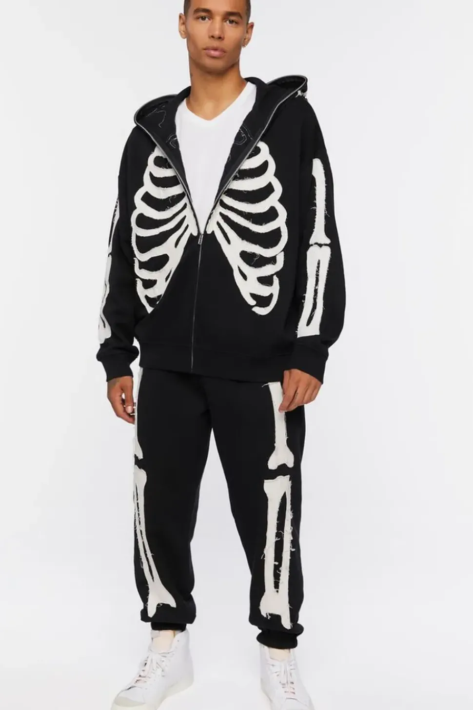 Skeleton Print Joggers