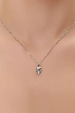 Skull Charm Chain Necklace