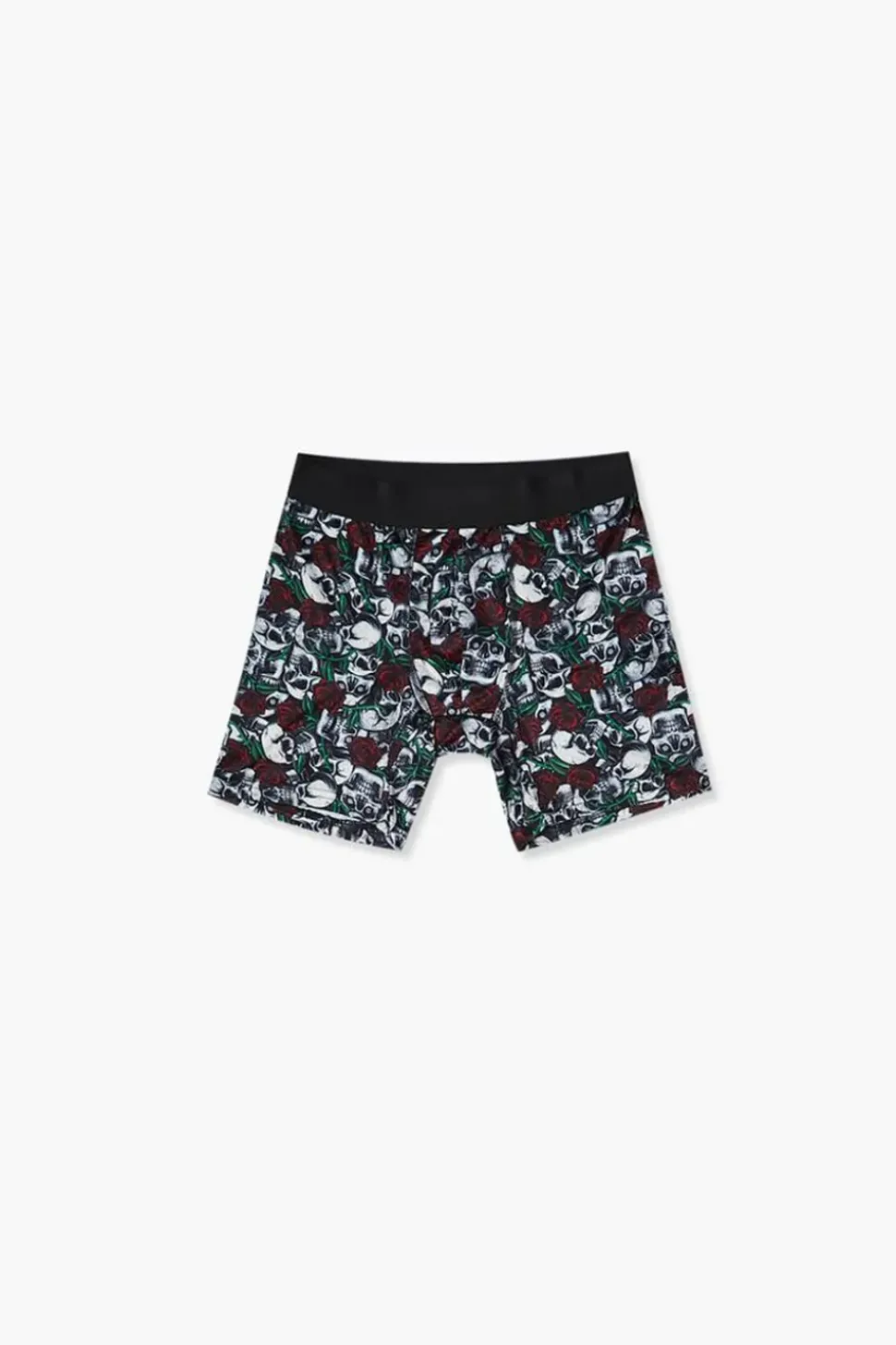 Skull & Rose Print Boxer Shorts