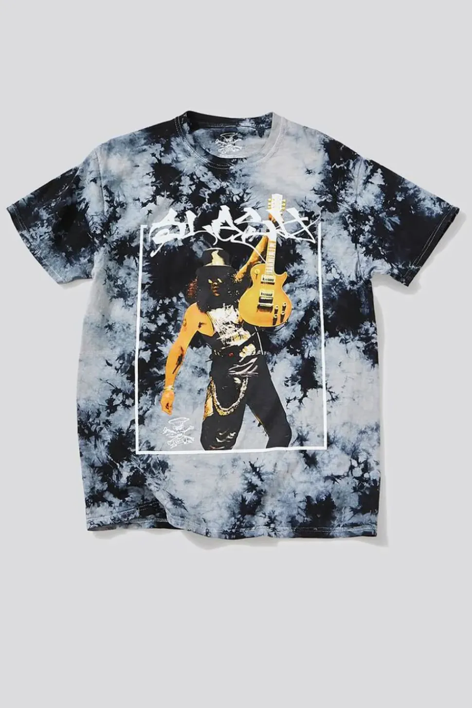 Slash Graphic Tie-Dye Tee