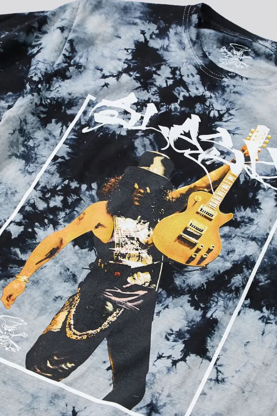 Slash Graphic Tie-Dye Tee