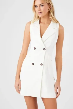Sleeveless Blazer Mini Dress