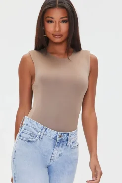 Sleeveless Padded Bodysuit