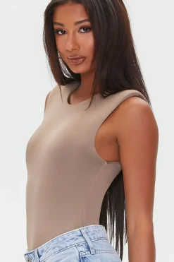 Sleeveless Padded Bodysuit