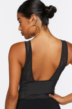 Sleeveless V-Neck Bodysuit