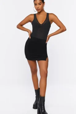 Sleeveless V-Neck Bodysuit