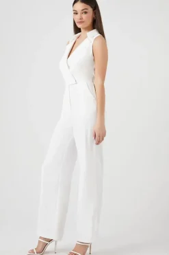 Sleeveless Wide-Leg Jumpsuit