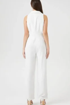 Sleeveless Wide-Leg Jumpsuit