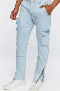 Slim-Fit Cargo Jeans