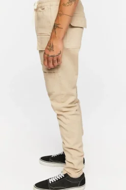Slim-Fit Drawstring Pants