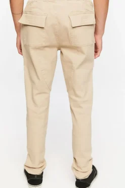 Slim-Fit Drawstring Pants
