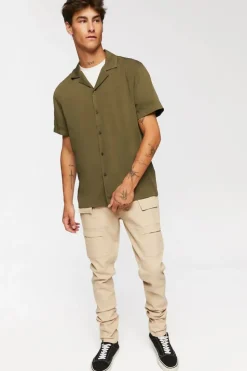 Slim-Fit Drawstring Pants