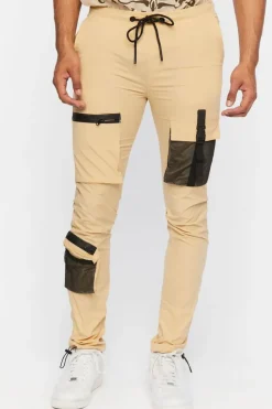 Slim-Fit Drawstring Utility Joggers