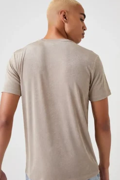 Slim-Fit Jersey Knit Crew Tee