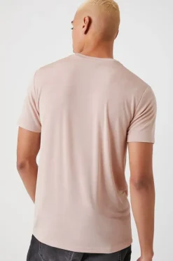 Slim-Fit Jersey Knit Crew Tee