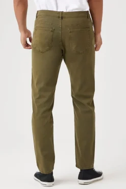 Slim Mid-Rise Pants
