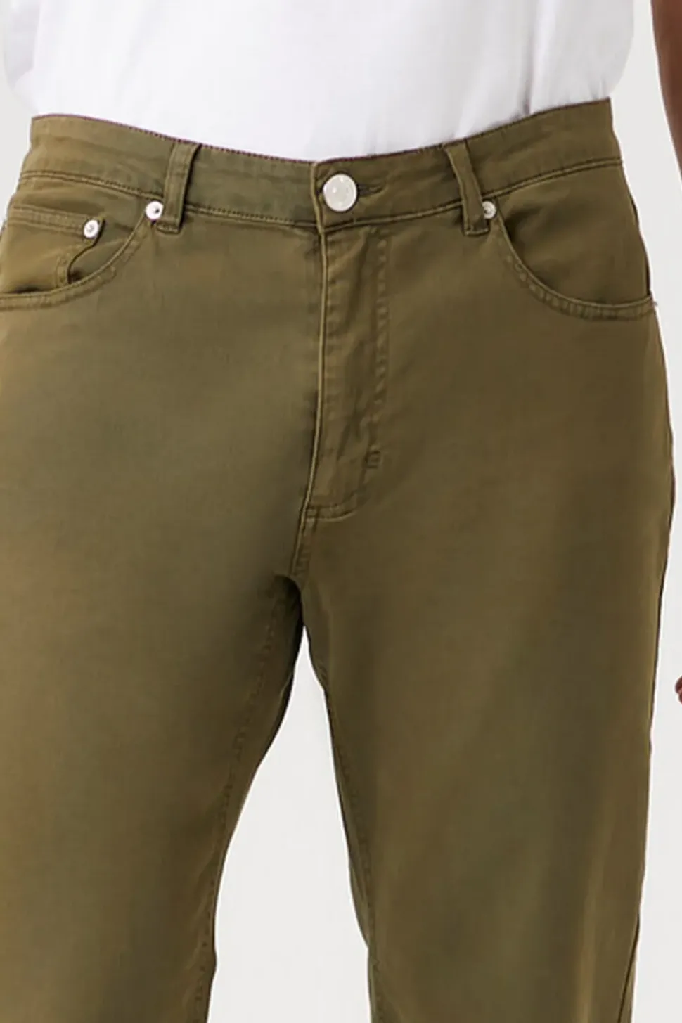Slim Mid-Rise Pants