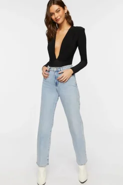 Slinky Plunging Bodysuit