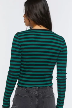 Slytherin Embroidered Graphic Top
