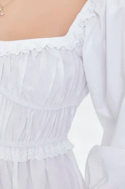 Smocked Mini Dress