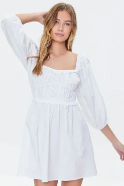 Smocked Mini Dress