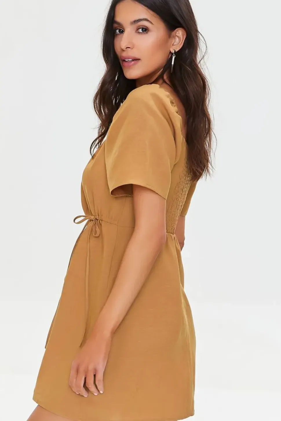 Smocked Mini Dress