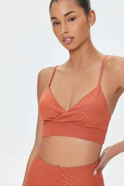 Snake Print Sports Bra