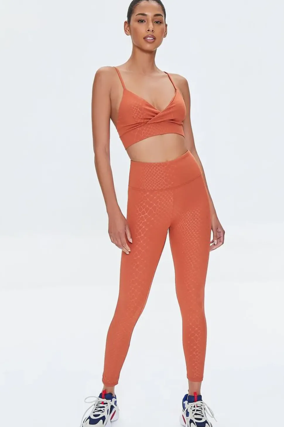 Snake Print Sports Bra