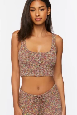 Space Dye Lounge Crop Top