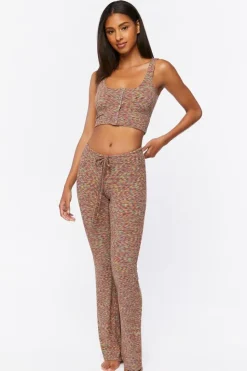 Space Dye Lounge Crop Top