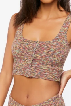 Space Dye Lounge Crop Top