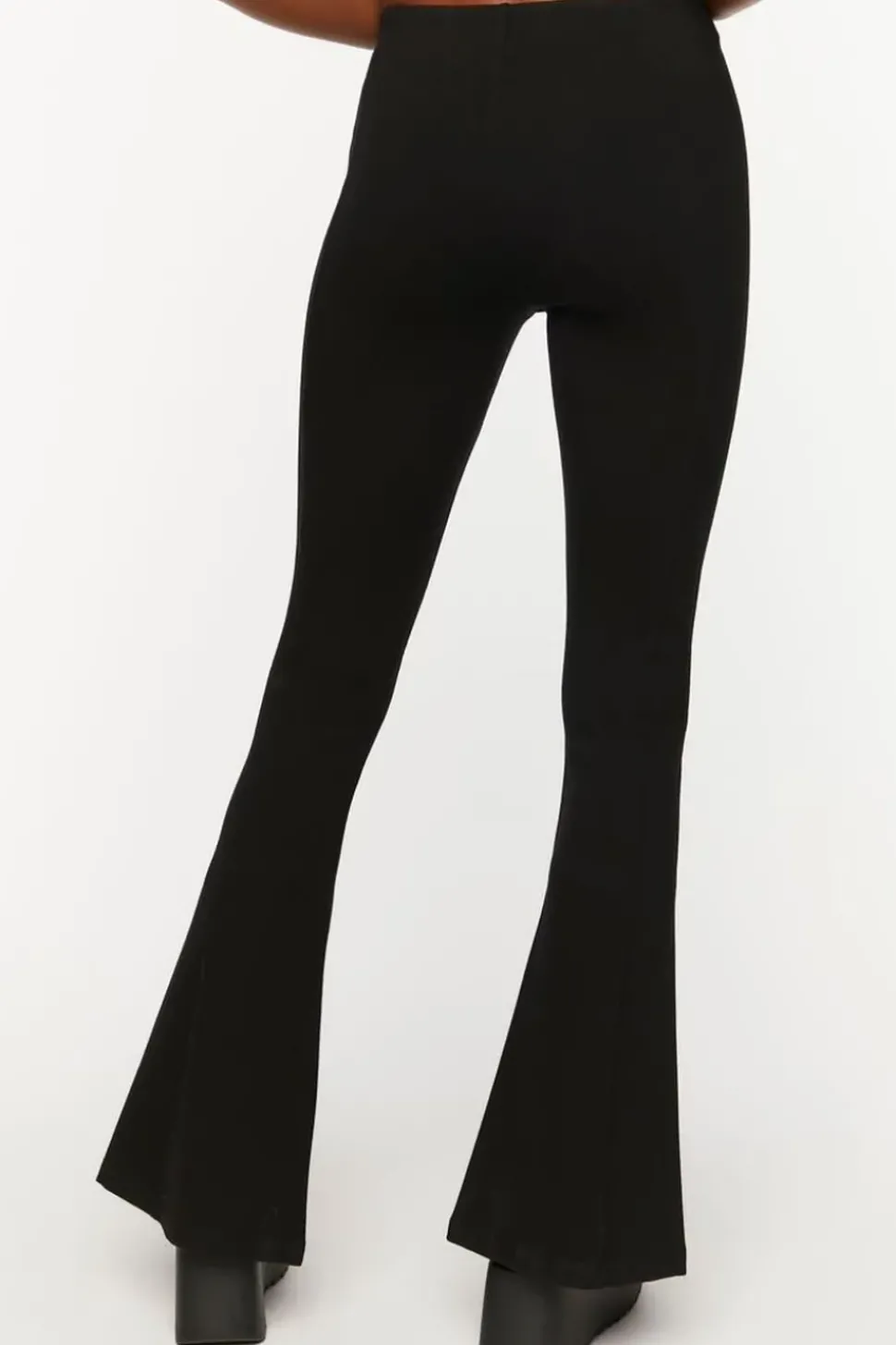 Split-Hem Flare Pants