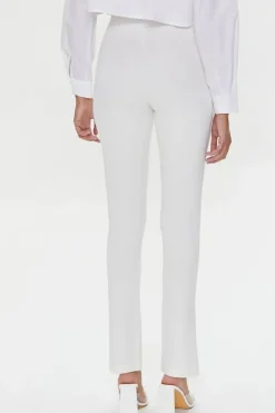 Split Slim-Fit Pants