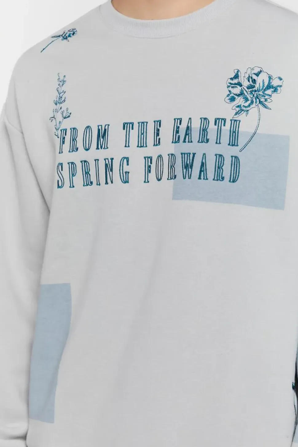 Spring Forward Graphic Pullover