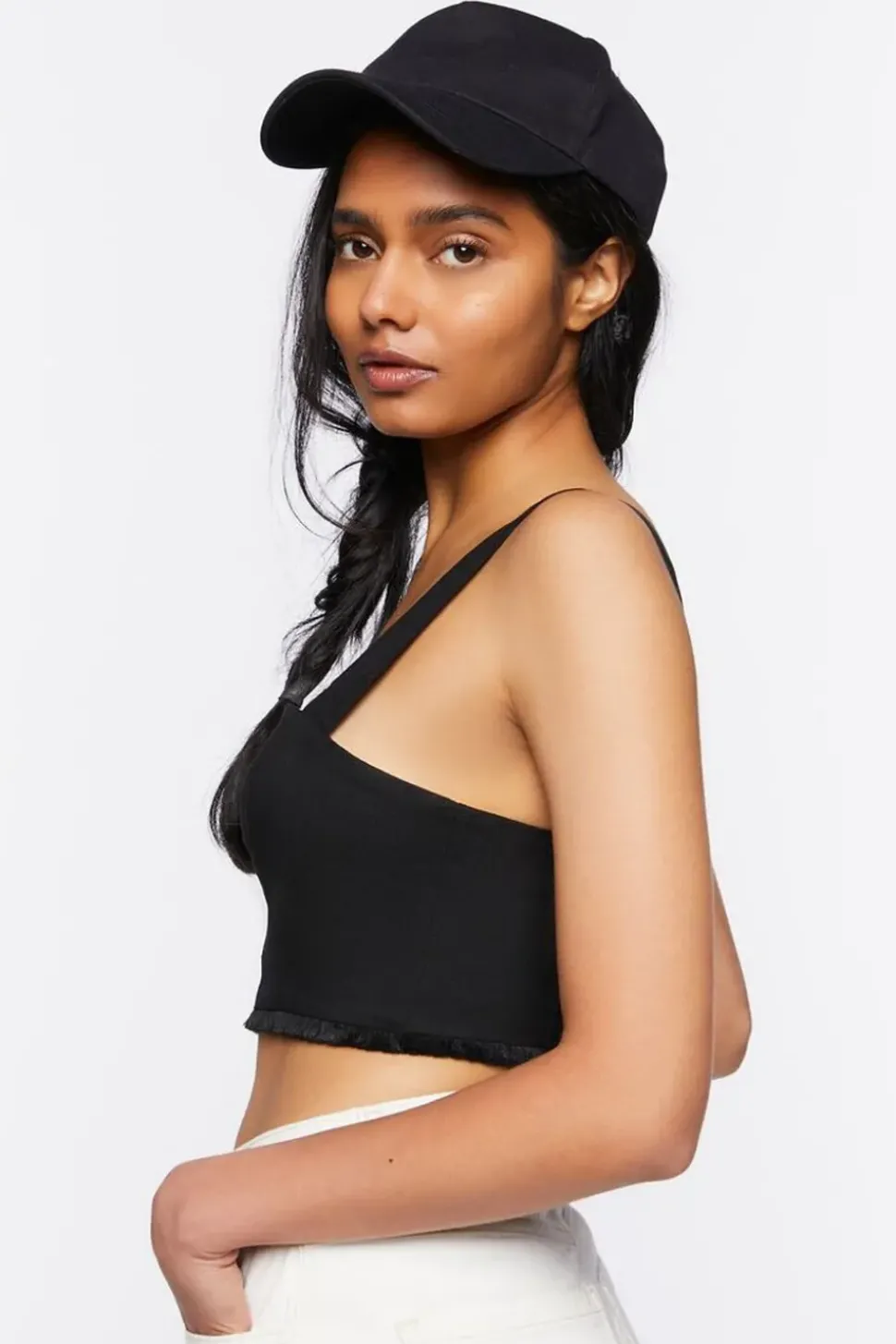 Square-Neck Crop Top