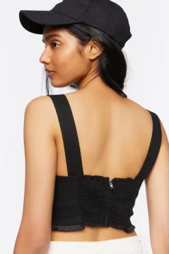 Square-Neck Crop Top