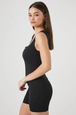 Square-Neck Tank Romper