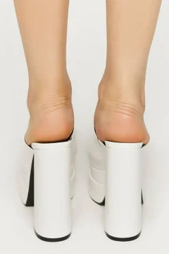 Stacked Platform High Heels