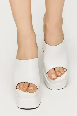 Stacked Platform High Heels