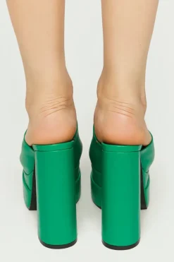 Stacked Platform High Heels
