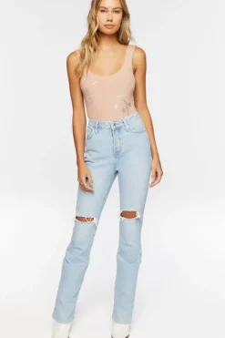 Star Embroidered Bodysuit