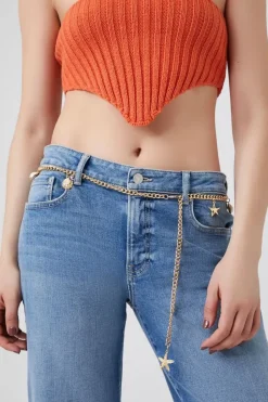 Starfish Charm Chain Belt
