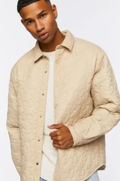 Star Quilted Bomber Jacket