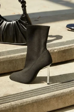Stiletto Sock Booties