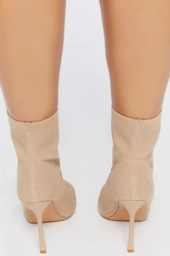 Stiletto Sock Booties (Wide)