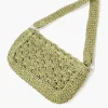 Straw Baguette Bag