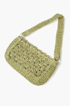 Straw Baguette Bag